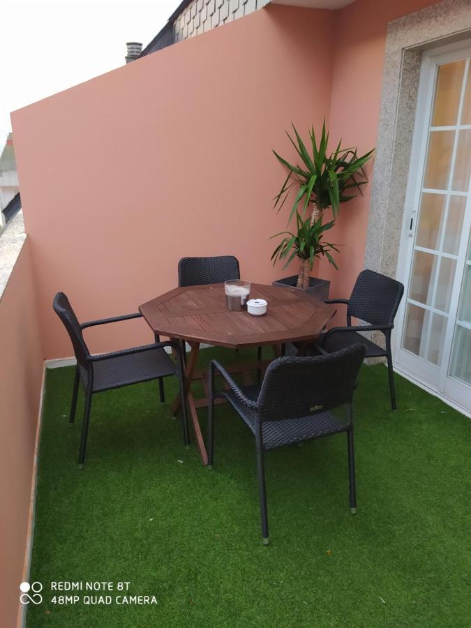 Ferienwohnung Sanxenxo Centro,30 M De La Playa Exterior foto