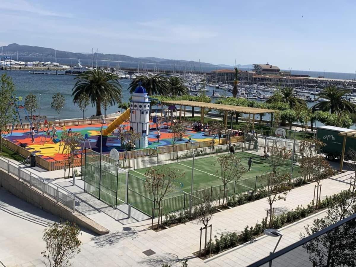 Ferienwohnung Sanxenxo Centro,30 M De La Playa Exterior foto